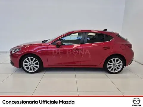Usata Mazda 3 Exceed 105 CV (77 kW) 2017 Rosso Utilitaria