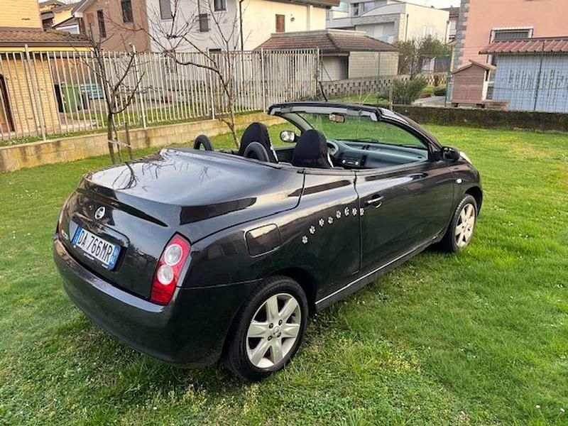 Usata Nissan Micra 88 CV (64 kW) 2006 Nero Cabrio