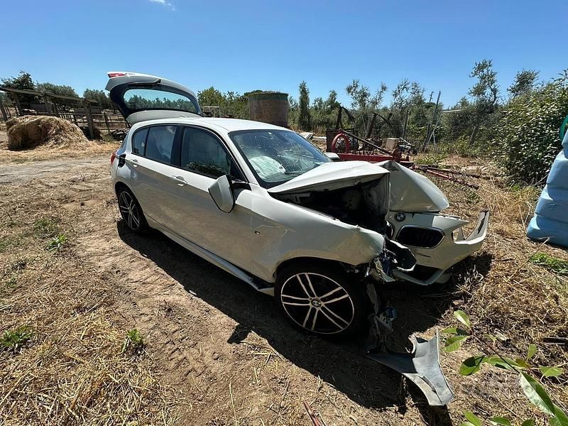 Usata BMW 116 2018 Bianco Utilitaria