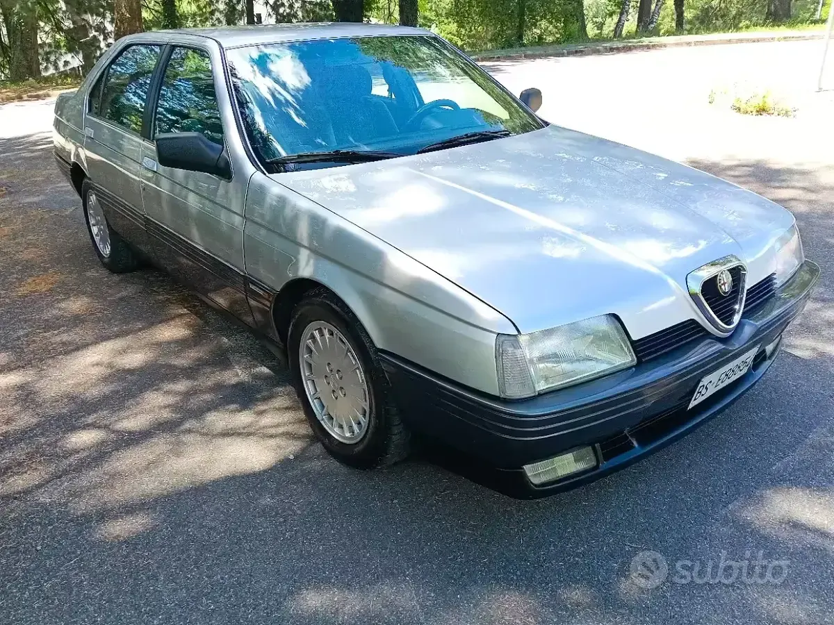 Usata Alfa Romeo 164 207 CV (152 kW) 1991 Grigio Berlina