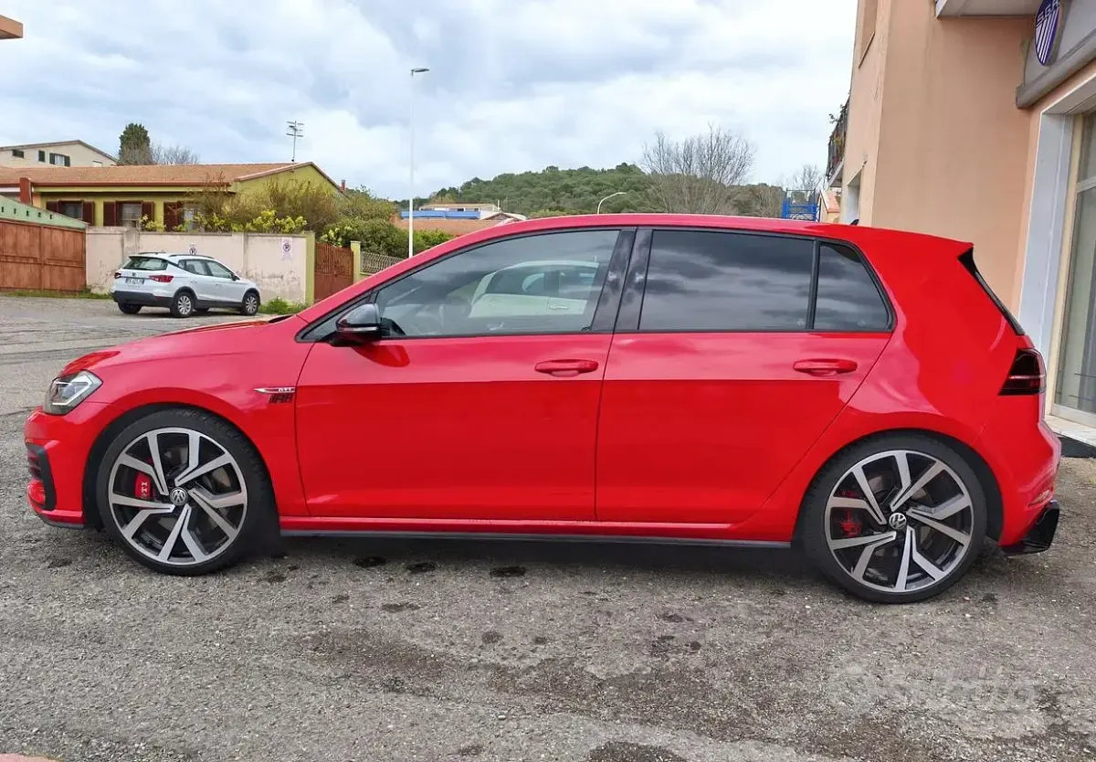 Usata VW Golf VII GTI 245 CV (180 kW) 2017 Rosso Berlina