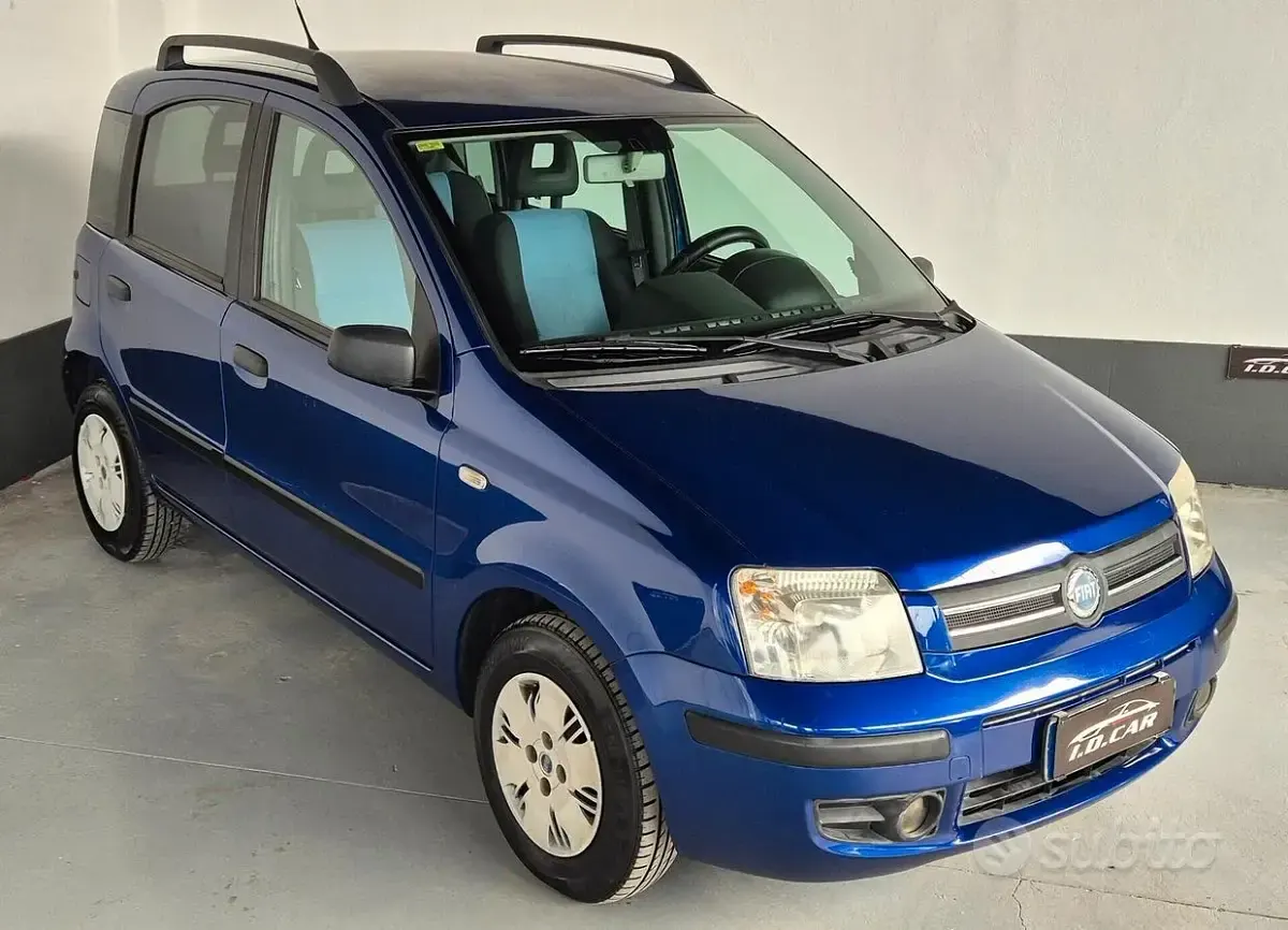 Usata Fiat Panda 60 CV (44 kW) 2006 Blu Utilitaria