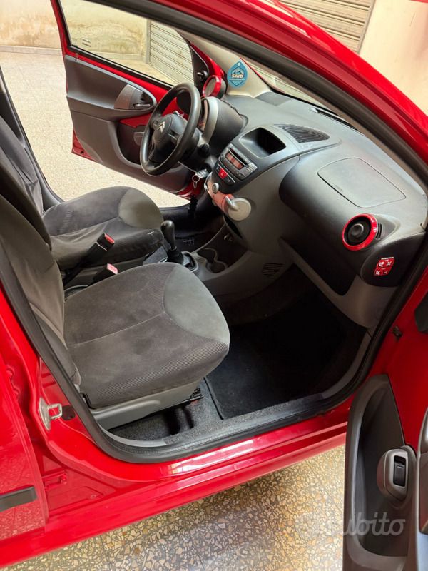 Usata Citroën C1 2008 Rosso Utilitaria