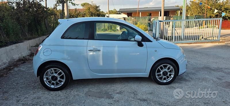 Usata Fiat 500 Sport 69 CV (50 kW) 2008 Blu Berlina
