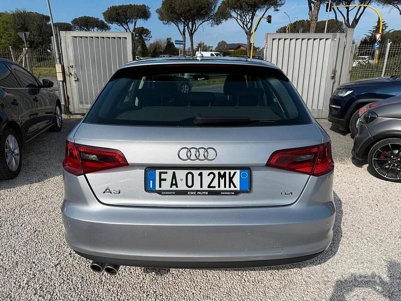 Usata Audi A3 Ambition 150 CV (110 kW) 2015 Grigio Berlina