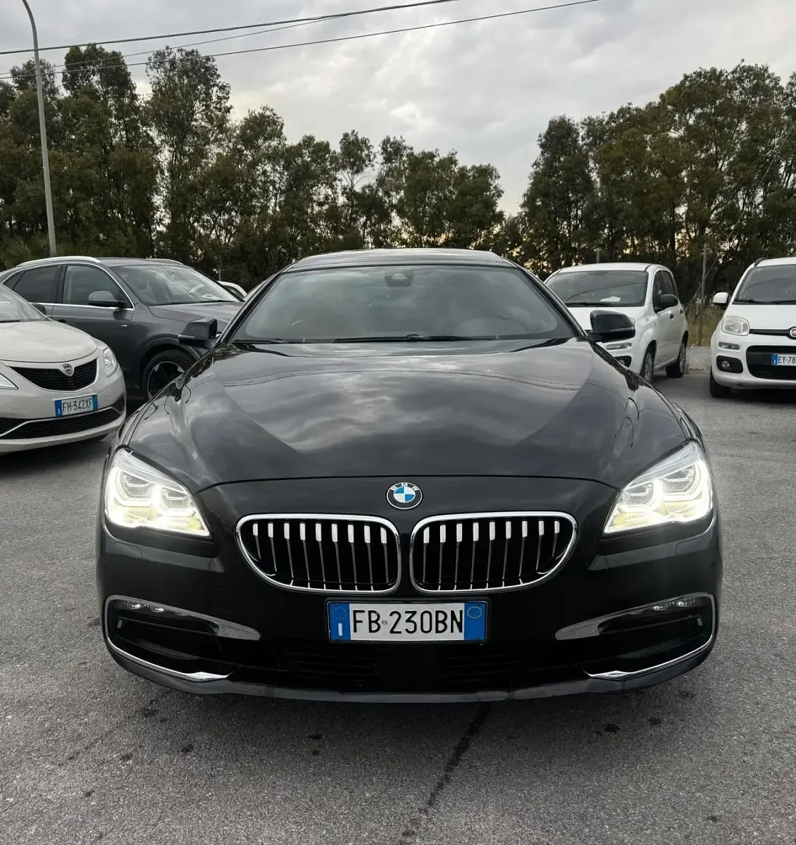 Usata BMW 640 Efficient Dynamics 313 CV (230 kW) 2015 Nero Coupé
