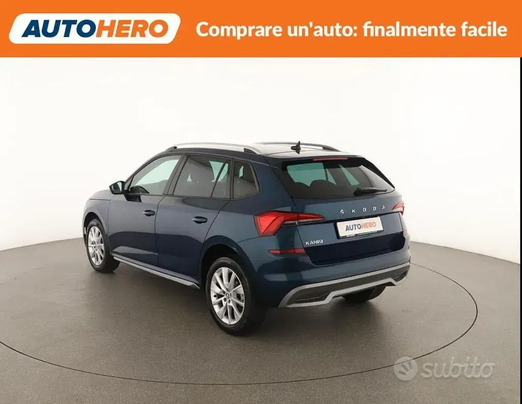 Usata Skoda Kamiq Style 150 CV (110 kW) 2021 Bluazzurro SUV