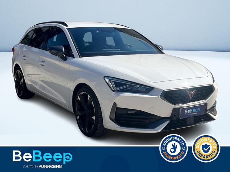 Usata Cupra Leon 150 CV (110 kW) 2024 Bianco pastello Station wagon