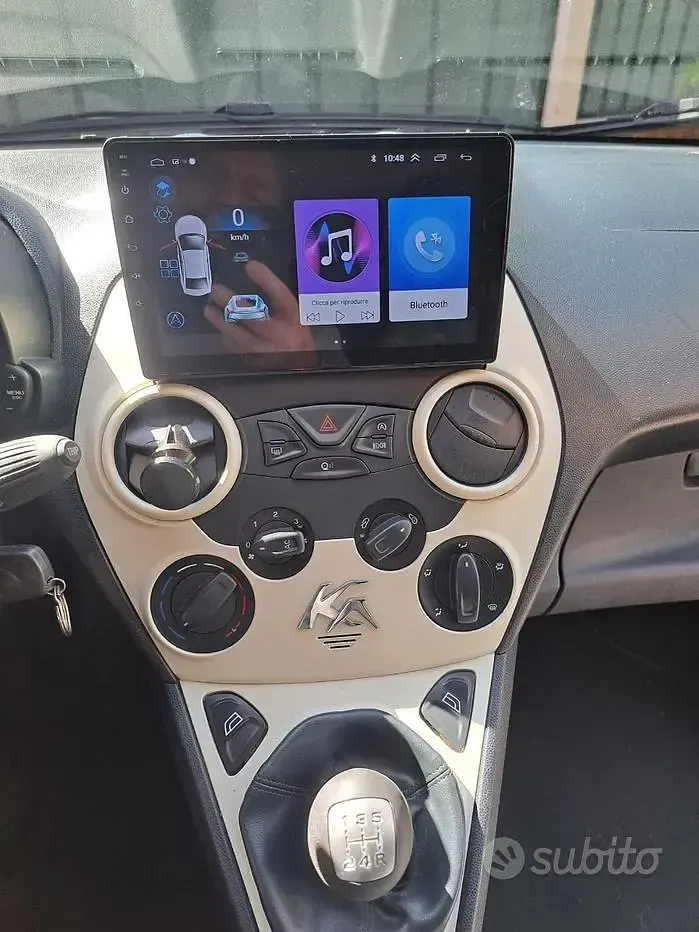 Usata Ford Ka 69 CV (50 kW) 2011 Nero Utilitaria
