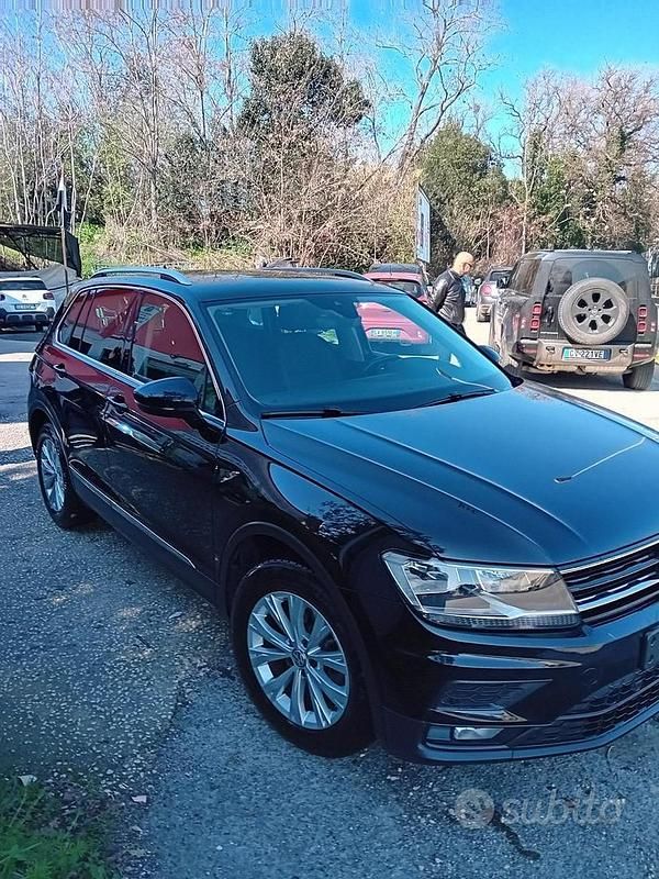 Usata VW Tiguan 150 CV (110 kW) 2020 Nero SUV