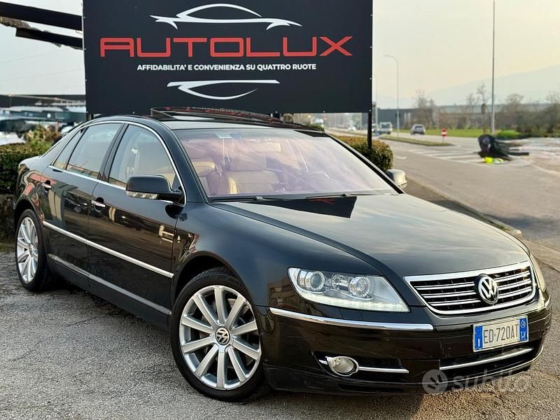 Usata VW Phaeton 240 CV (176 kW) 2010 Nero Berlina