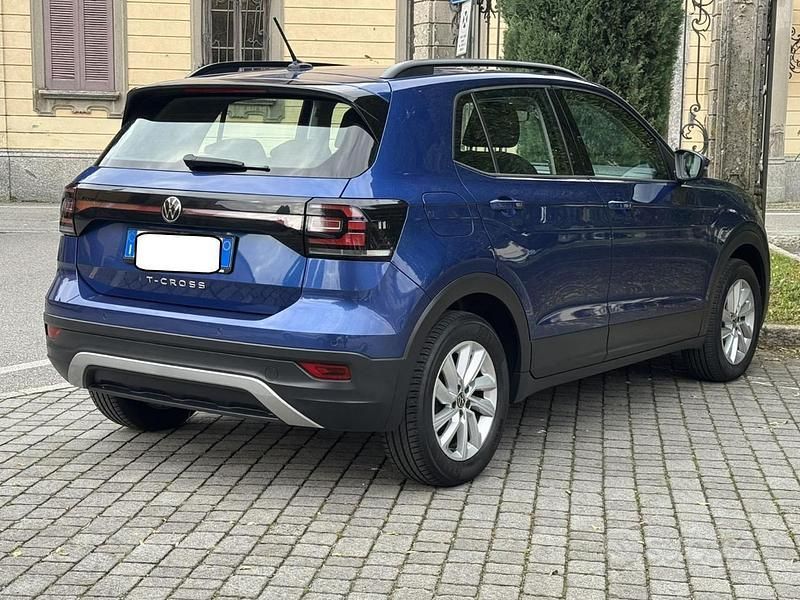 Usata VW T-Cross Style 95 CV (69 kW) 2023 Blu SUV