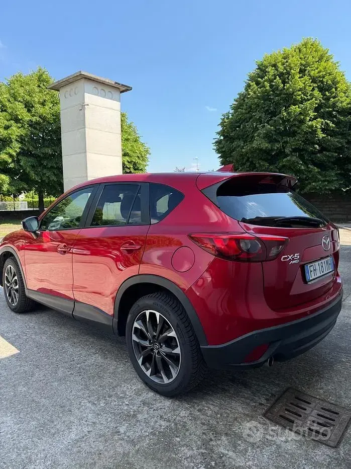 Usata Mazda CX-5 Exceed 150 CV (110 kW) 2017 Rosso SUV