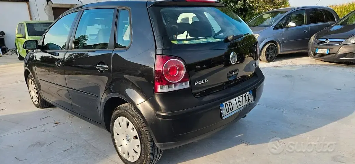 Usata VW Polo Trendline 150 CV (110 kW) 2006 Nero Utilitaria