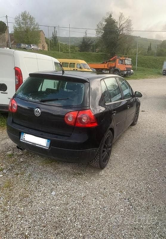 Usata VW Golf V GTD 170 CV (125 kW) 2007 Nero Berlina