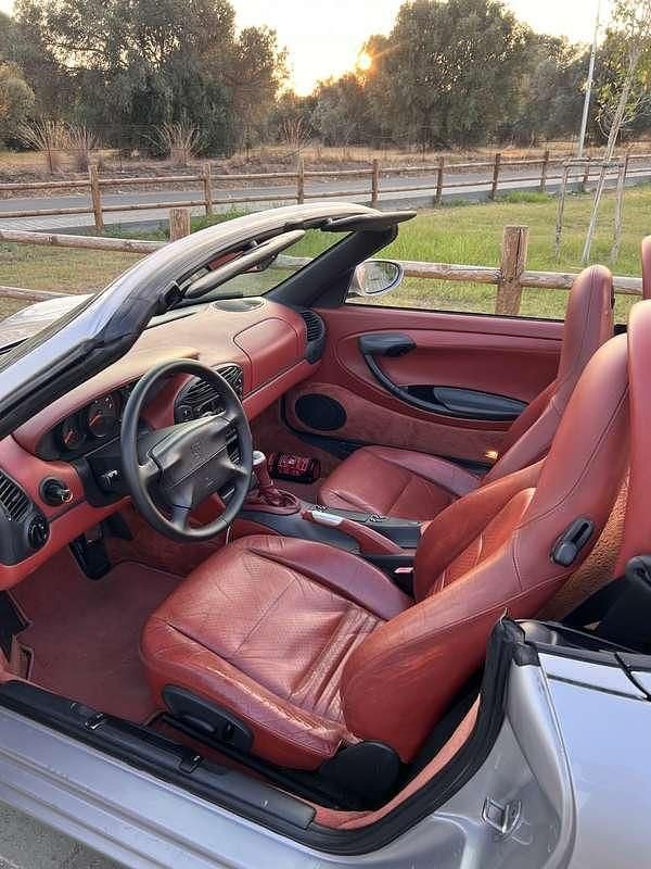 Usata Porsche Boxster 204 CV (150 kW) 1997 Argento Cabrio