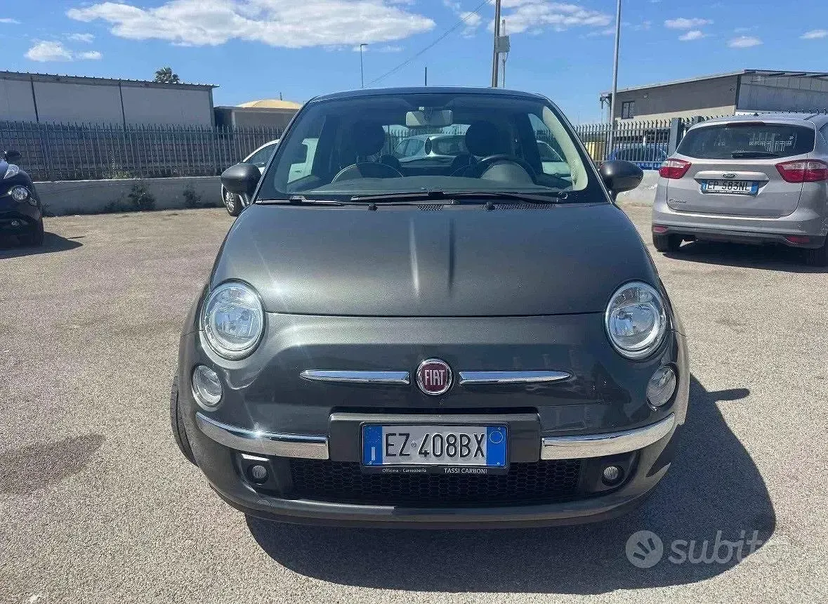 Occasion Fiat 500 Lounge 95 ch (69 kW) 2014 Gris Citadine