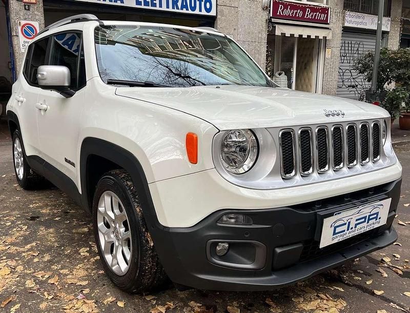 Bianco Usata 2017 Jeep Renegade Limited SUV | 12.400 € (Buon prezzo) - Immagine 1/4