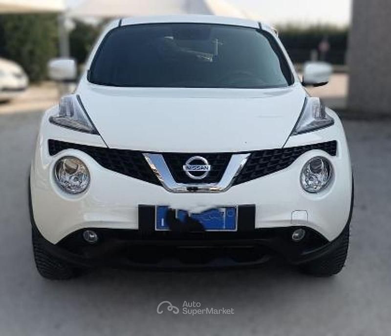 Bianco Usata 2017 Nissan Juke Acenta SUV | 10.900 € (Buon prezzo) - Immagine 1/4