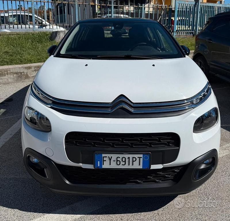 Usata Citroën C3 PureTech 82 CV (60 kW) 2019 Bianco Berlina