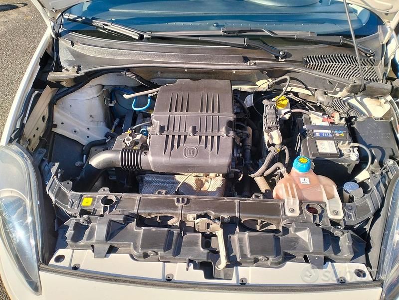 Bianco Usata 2017 Fiat Punto Street Tre volumi | 5990 € (Buon prezzo) - Immagine 1/4