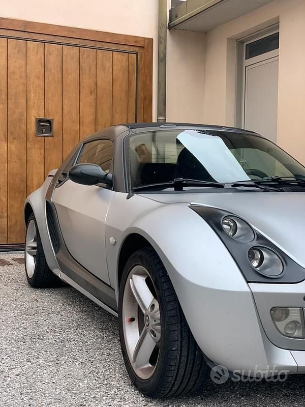 Usata Smart Roadster Passion 82 CV (60 kW) 2003 Grigio Cabrio