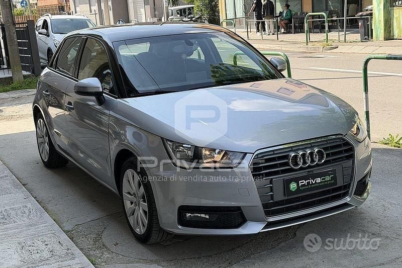 Usata Audi A1 Comfort 90 CV (66 kW) 2017 Grigio Utilitaria