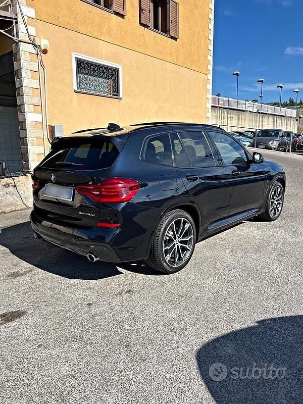 Usata BMW X3 M Sport 286 CV (210 kW) 2021 Blu SUV