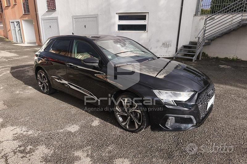 Usata Audi A3 Sportback Advanced 110 CV (80 kW) 2023 Nero Utilitaria