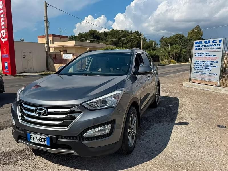 Usata Hyundai Santa Fe 149 CV (109 kW) 2015 Grigio SUV