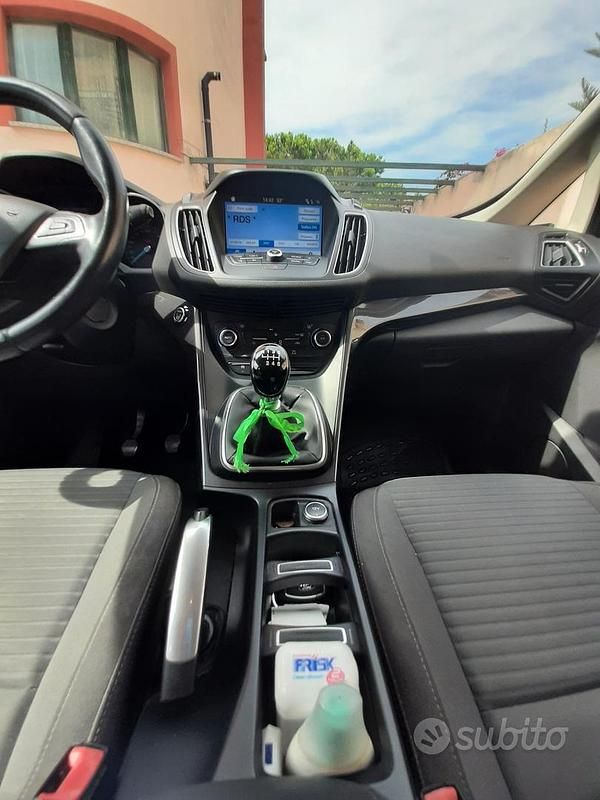 Usata Ford C-MAX 95 CV (69 kW) 2017 Bianco Monovolume