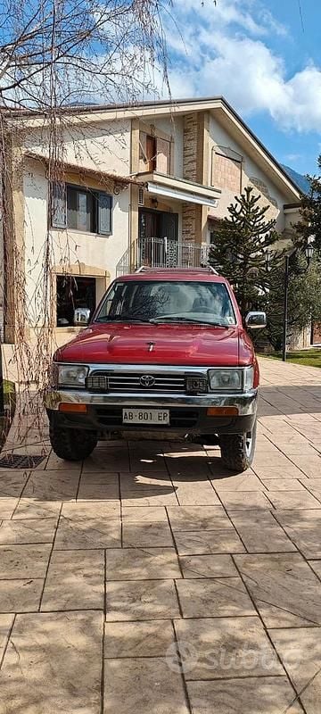 Usata Toyota 4 Runner 90 CV (66 kW) 1995 Rosso SUV