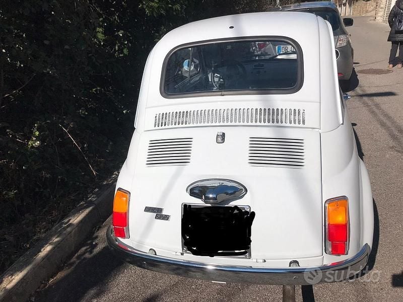 Usata Fiat Cinquecento 1970 Bianco Utilitaria