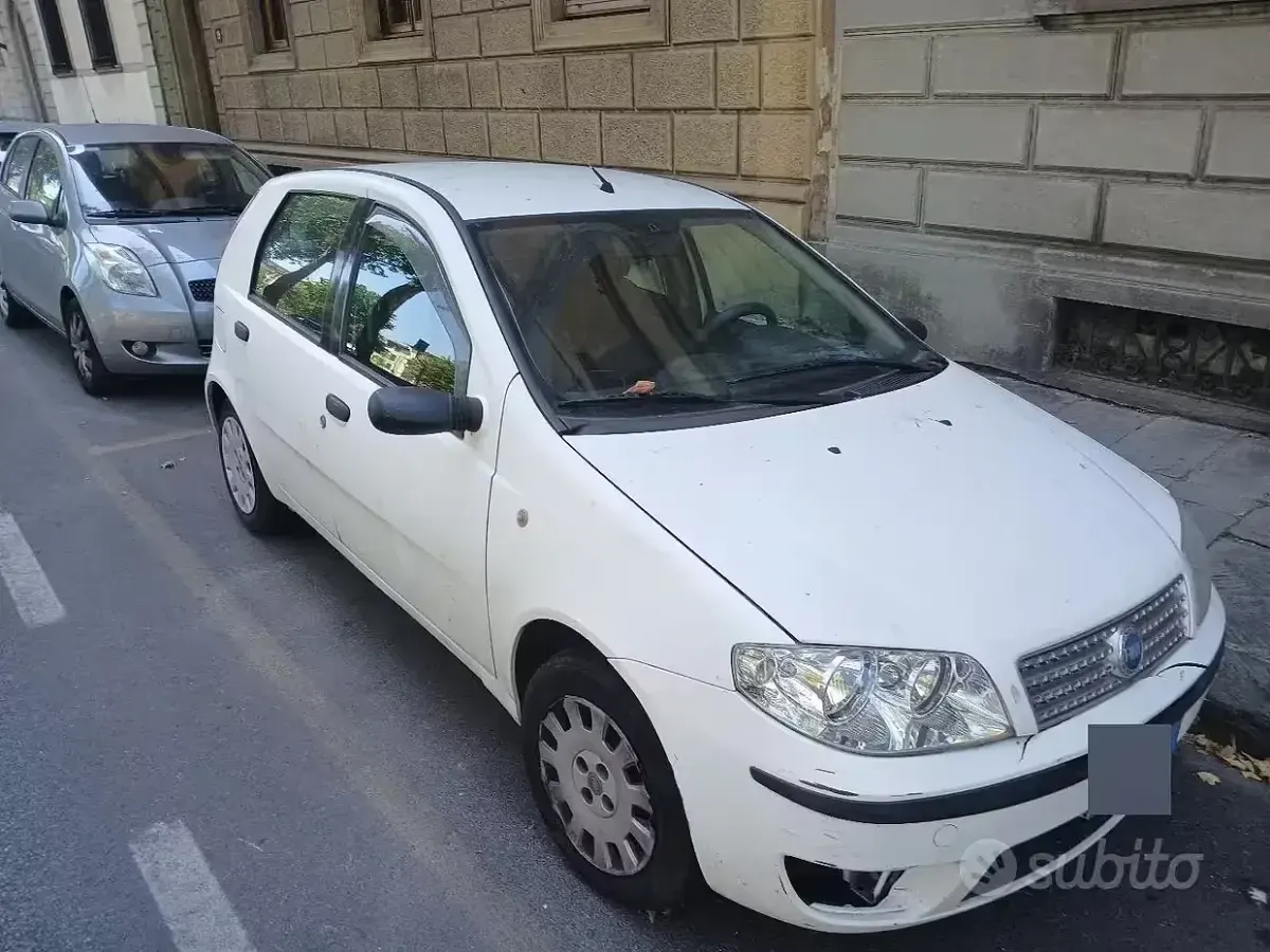 Usata Fiat Punto 60 CV (44 kW) 2008 Bianco Utilitaria