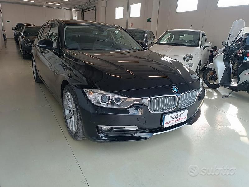 Usata BMW 316 116 CV (85 kW) 2014 Nero Station wagon