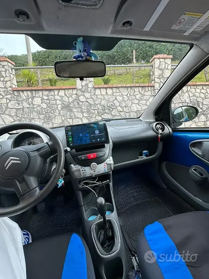 Usata Citroën C1 68 CV (50 kW) 2009 Blu Utilitaria