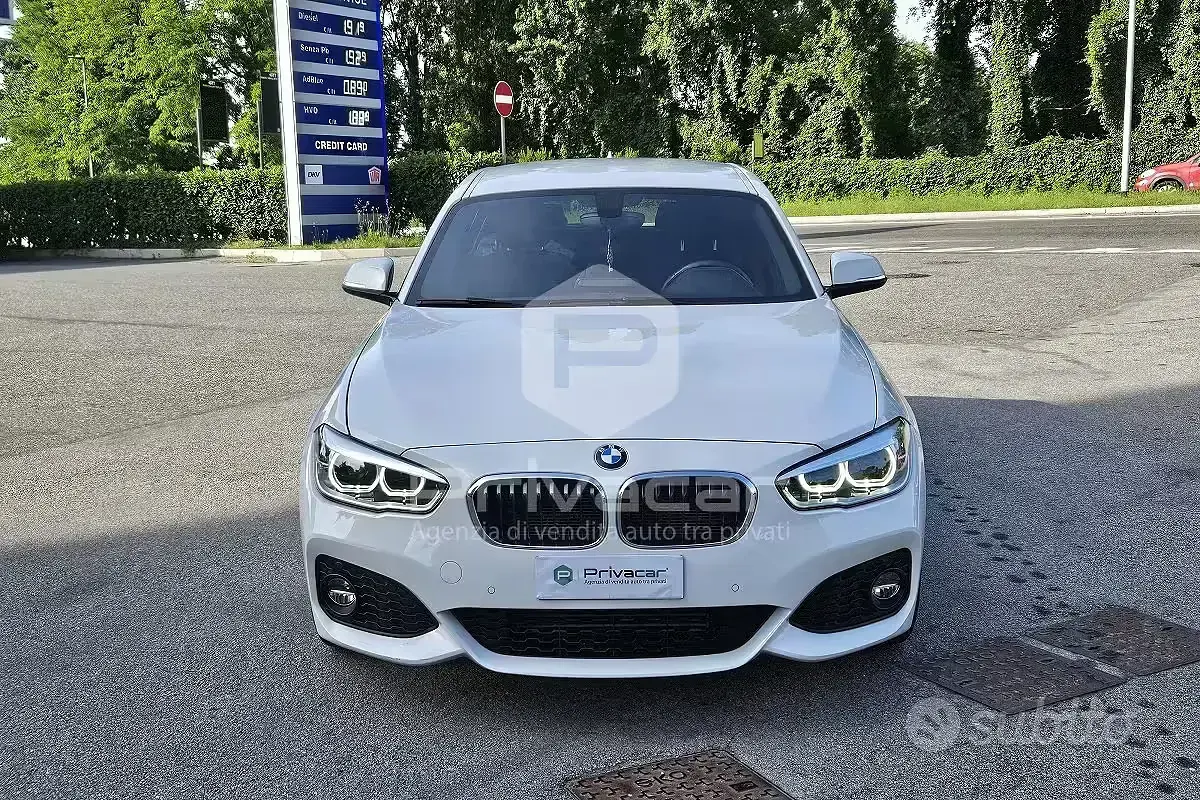 Usata BMW 116 M Sport 116 CV (85 kW) 2017 Bianco Utilitaria