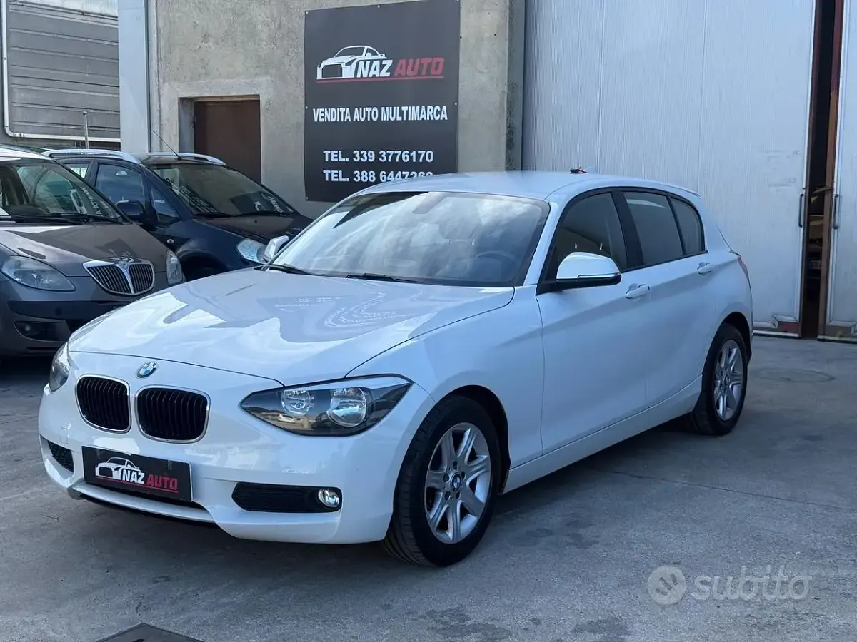 Usata BMW 118 143 CV (105 kW) 2013 Bianco Utilitaria