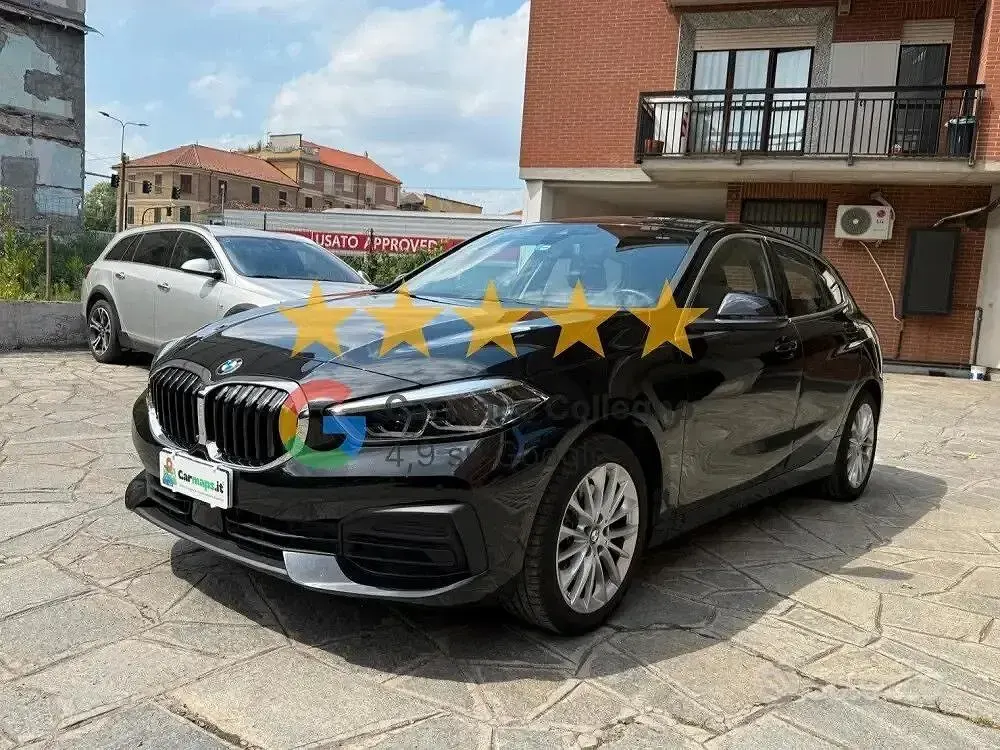 Usata BMW 118 Advantage 136 CV (100 kW) 2022 Nero Berlina
