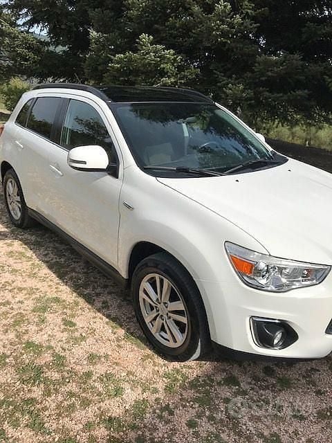 Usata Mitsubishi ASX Instyle 150 CV (110 kW) 2014 Bianco SUV