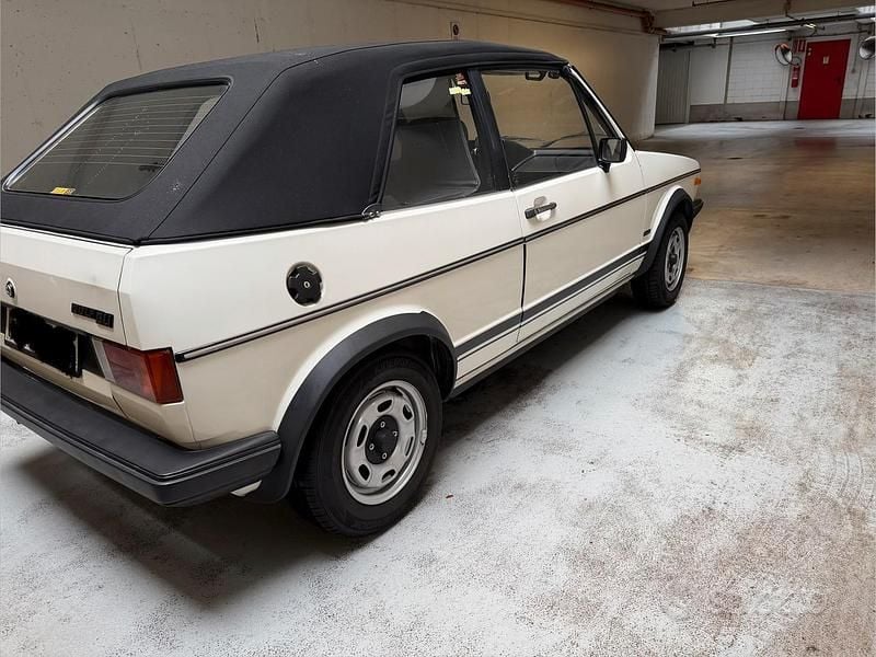 Usata VW Golf Cabriolet 110 CV (80 kW) 1981 Bianco Cabrio