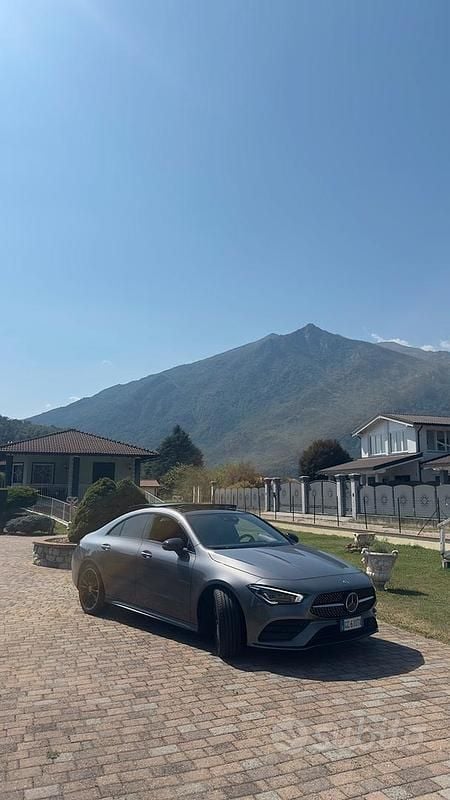 Usata Mercedes CLA250 AMG line 2021 Grigio Berlina