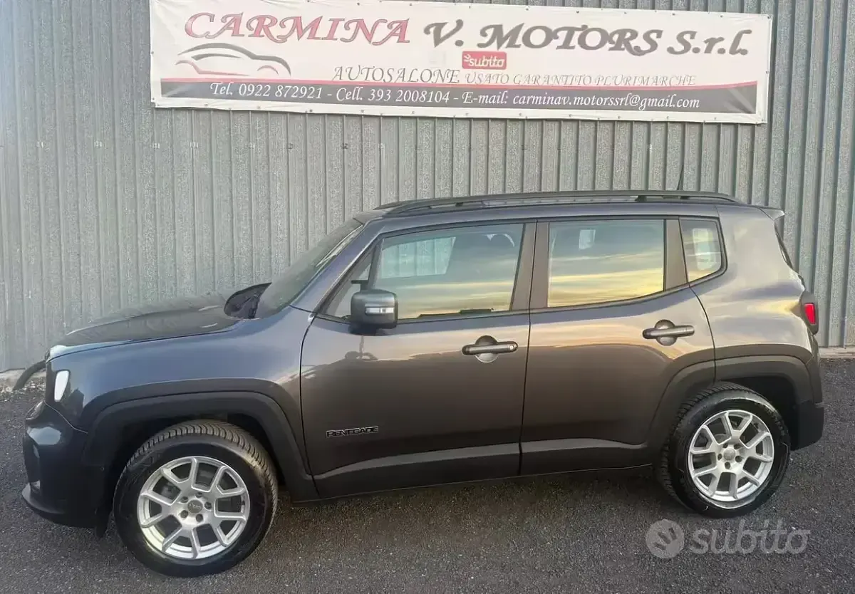 Usata Jeep Renegade Limited 120 CV (88 kW) 2019 Grigio SUV