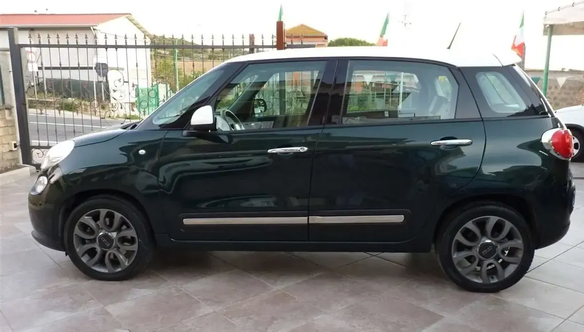 Usata Fiat 500L Lounge 120 CV (88 kW) 2014 Verde Monovolume