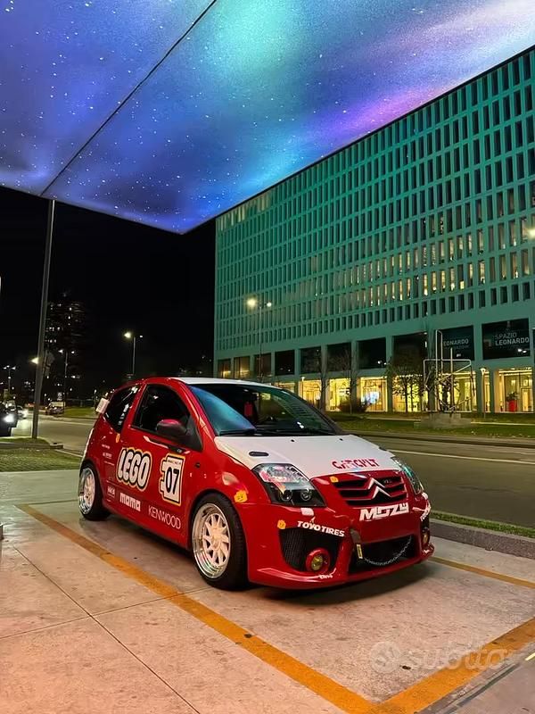 Usata Citroën C2 2007 Rosso Utilitaria