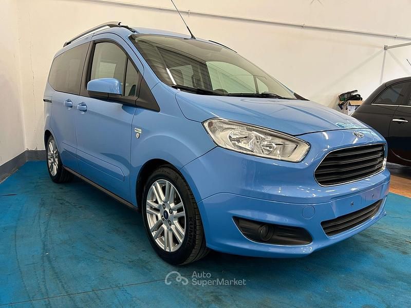 Usata Ford Transit Titanium 101 CV (74 kW) 2015 Blu Berlina