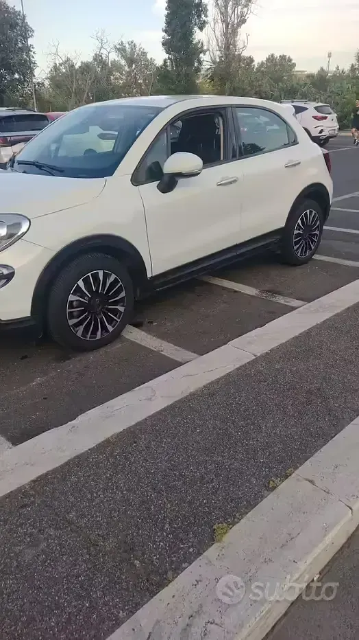 Usata Fiat 500X 120 CV (88 kW) 2018 Bianco SUV