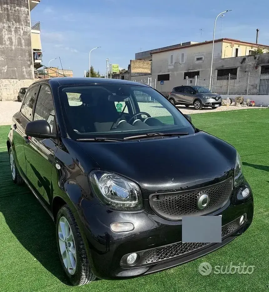 Usata Smart ForFour Passion 71 CV (52 kW) 2019 Nero Utilitaria