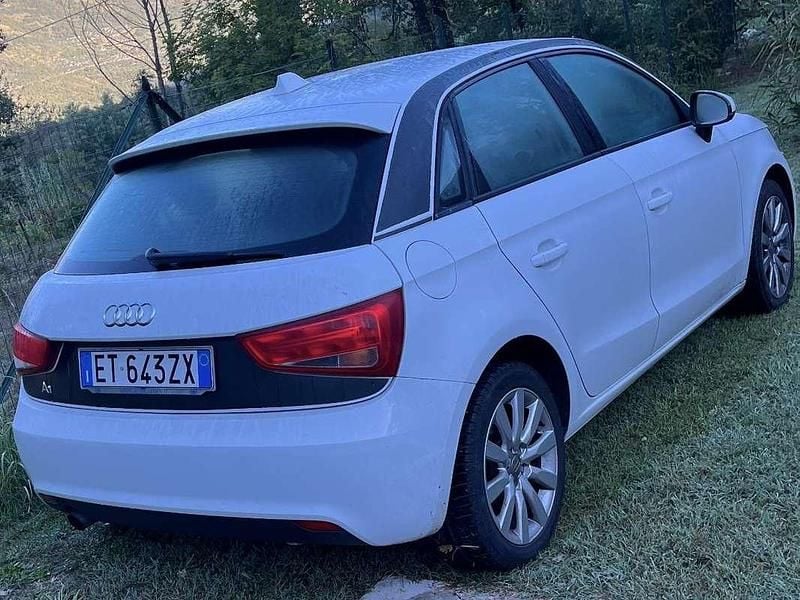 Usata Audi A1 Sportback Attraction 90 CV (66 kW) 2014 Bianco Utilitaria