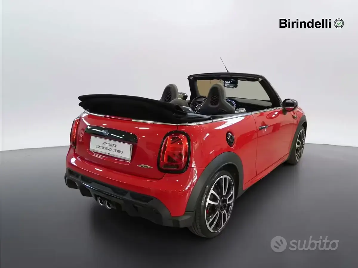 Usata Mini John Cooper Works Cabriolet 231 CV (169 kW) 2023 Rosso Cabrio